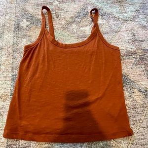 Burnt orange tank top